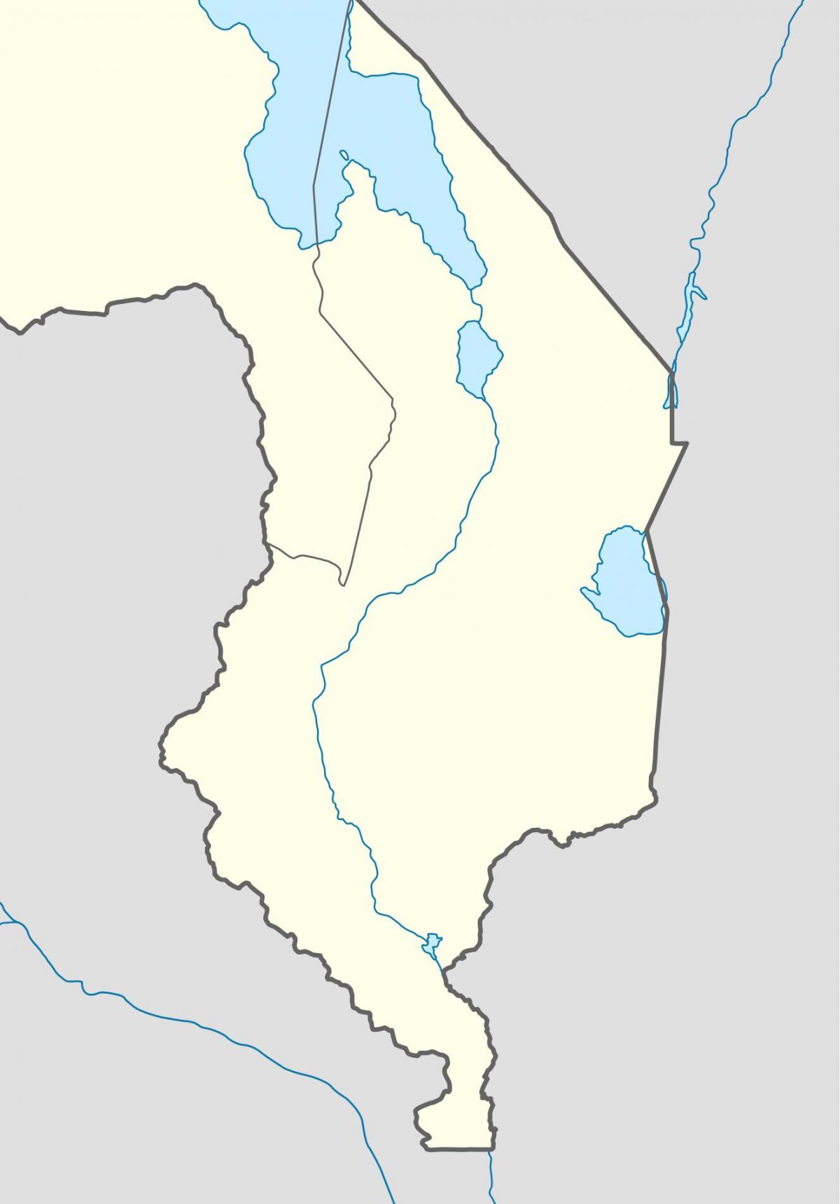 خريطة نهر ملاوي