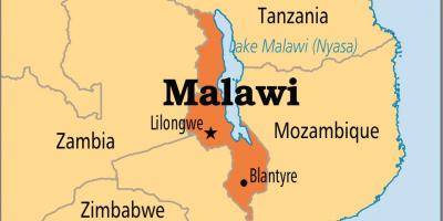 خريطة ليلونغوي ملاوي